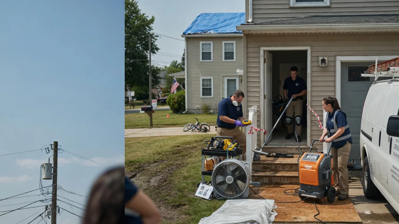 Water Damage Repair in Fort Loudon, PA near me